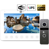 Комплект відеодомофона Neolight NeoKIT HD+ WF (graphite, silver)