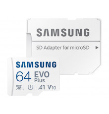 Карта пам'яті Samsung EVO PLUS microSDXC 64GB