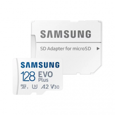 Карта памяти Samsung microSDXC 128GB EVO+ V30 W/A