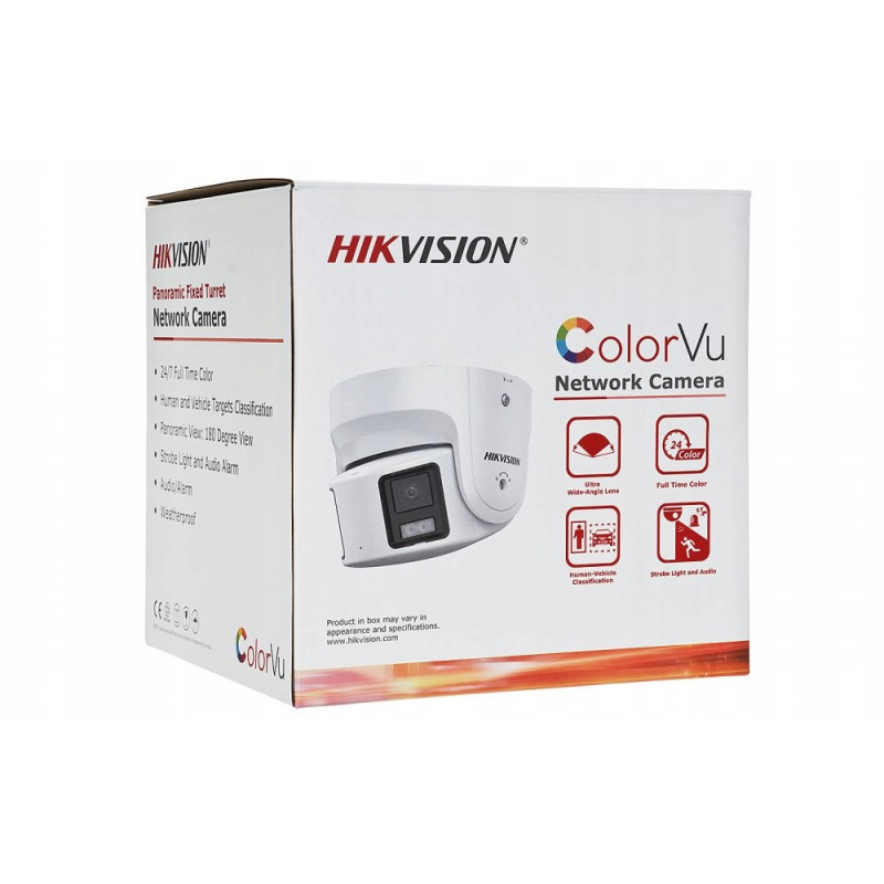 4 Мп ColorVu панорамная IP видеокамера Hikvision DS-2CD2387G2P-LSU/SL