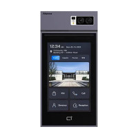 IP-відеопанель багатоабонентська 5Mp Akuvox S539 з екраном 10", розпізнаванням облич та зчитувачем EM-Marine / Mifare / NFC / BLE / QR