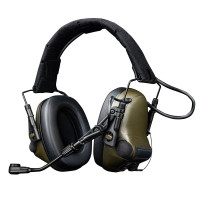 Активные защитные наушники Earmor M33 (FG) Olive с Bluetooth и гарнитурой