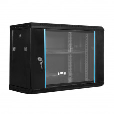 Коммутационный шкаф E-NET 6U/600x450x350 Black