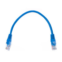 Патч-корд мережевий E-NET UTP, RJ-45, CAT.5/CAT.6, 0.3m