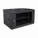 Коммутационный шкаф NVC-6U/600x450x350 Black