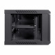 Коммутационный шкаф NVC-6U/600x450x350 Black