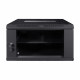 Коммутационный шкаф NVC-6U/600x600x350 Black