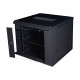 Коммутационный шкаф NVC-9U/600x600x500 Black