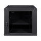 Коммутационный шкаф NVC-9U/600x600x500 Black