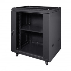 Коммутационный шкаф NVC-12U/600x450x640 Black