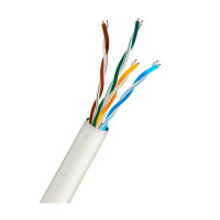 Кабель вита пара UTP CAT5E CCA 0.51mm PVC Indoor Trinix 305m