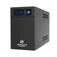 Джерело безперебійного живлення Kraft KRF-1200VA/720W(LED)LiFePO4 UPS
