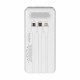 Повербанк 20000mAh Power Bank Kraft KPB-2120FCL White 22.5W QC3.0 LED-фонарь