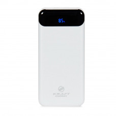 Повербанк 20000mAh Power Bank Kraft KPB-2020FC White 22.5W QC3.0