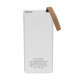 Повербанк 20000mAh Power Bank Kraft KPB-2320FCL White 22.5W QC3.0 LED-фонарь