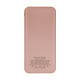 Повербанк 10000mAh Power Bank Kraft KPB-2010FC Pink 22.5W QC3.0