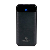 Повербанк 20000mAh Power Bank Kraft KPB-2020FC Black 22.5W QC3.0