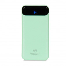 Повербанк 20000mAh Power Bank Kraft KPB-2020FC Green 22.5W QC3.0