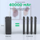 Повербанк 40000mAh Choetech B731 Black 22.5W QC3.0 PD3.0