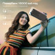 Повербанк 10000mAh Choetech B654 Black 22.5W QC3.0 PD3.0 вбудовані кабелі Type-C та Lightning