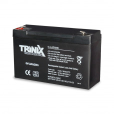 Акумуляторна батарея 6В 12Аг Trinix 6V12Ah/20Hr AGM свинцево-кислотна