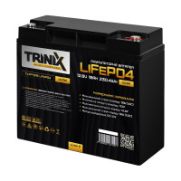 Акумуляторна батарея літій-залізо-фосфатна 12.8В 18А*год Trinix TLFP-1218 Ultra LiFePO4