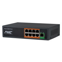 PoE-коммутатор 9-портовый NVC-908D