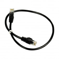 Патч-корд сетевой Trinix UTP, RJ-45, CAT.5 0.5m Black