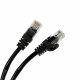 Патч-корд сетевой Trinix UTP, RJ-45, CAT.5 1m Black