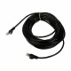 Патч-корд мережевий Trinix UTP, RJ-45, CAT.5 25m Black