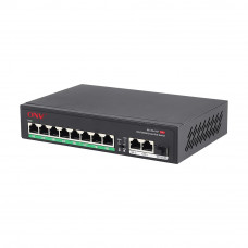 PoE-комутатор некерований 11-портовий ONV-H1108PFD з 8 портами PoE