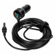 Кабель живлення для Starlink Mini E-NET автомобільний прикурювач/DC з USB Type-C та LED 5м