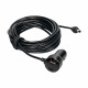 Кабель живлення для Starlink Mini E-NET автомобільний прикурювач/DC з USB Type-C та LED 5м