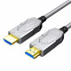 Кабель оптичний армований HDMI 2.0 60m Dtech DT-HF2060K