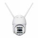 IP PTZ-видеокамера с WiFi 2Mp Light Vision VLC-9192WI10Z f=3.6+12mm, ИК+LED-подсветка, с микрофоном