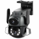 IP PTZ-видеокамера с WiFi 4Mp (2*2Mp) Light Vision VLC-9692WI10ZL f=4+8mm, ИК+LED-подсветка, с микрофоном