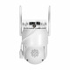 IP PTZ-видеокамера с WiFi 4Mp (2*2Mp) Light Vision VLC-9192WI/2C (Tuya) f=3.6mm+3.6mm, ИК+LED-подсветка, с микрофоном