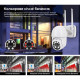 IP PTZ-відеокамера з WiFi 4Mp Light Vision VLC-9248WIA (Tuya) f=3.6mm, ІЧ+LED-підсвічування, з мікрофоном