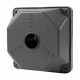 Монтажна коробка Light Vision VLC-02BX, пластик, 130*130*50 мм, графітова