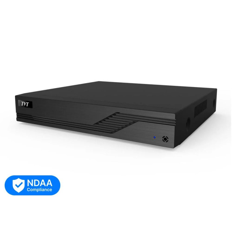 Комплект IP-відеонагляду на 8 камер TVT IP-Video Kit 8x4Mp (T) PoE: 8 купольних 4Mp відеокамери + 8-канальний 6Mp відеореєстратор