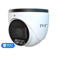 IP-відеокамера 4Mp TVT TD-9545S4-C(D/AZ/PE/AW3) White f=2.8-12mm, ІЧ+LED-підсвічування, з мікрофоном