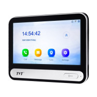 IP-видеодомофон с WiFi 7" TVT TD-E2137-PE/TP/WF Black