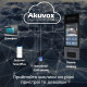 IP-відеопанель багатоабонентська 2Mp Akuvox X915S з екраном 8", розпізнаванням облич та зчитувачем EM-Marine / Mifare / NFC / BLE / QR