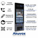 IP-відеопанель багатоабонентська 2Mp Akuvox X915S з екраном 8", розпізнаванням облич та зчитувачем EM-Marine / Mifare / NFC / BLE / QR