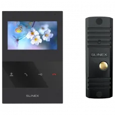 Комплект відеодомофону Slinex SQ-04(Black)+ML-16НD(Black)