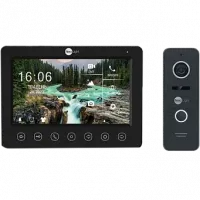 Комплект видеодомофона NeoLight NeoKIT HD WF B/Graphite