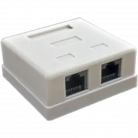 Розетка Kingda 2хRJ45 UTP