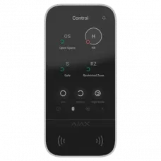 Клавіатура Ajax KeyPad TouchScreen (8EU) white