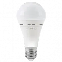 LED лампа акумуляторна A68 10W E27 4000K 220V TITANUM TL-EMA68-10274