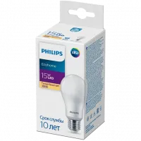 Лампочка Bulb 15W 1350lm Philips Ecohome LED E27830